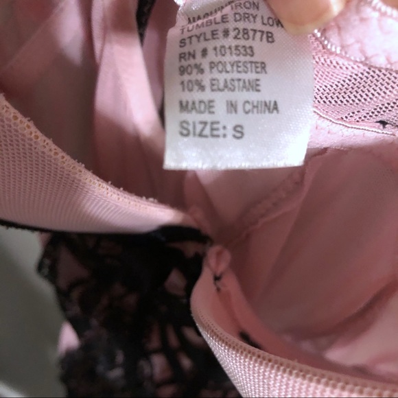 Sexy Blush Pink Push Up Lingerie size Sm - Picture 8 of 8